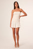 SNDYS THE LABEL Bec Mini Dress - Vanilla