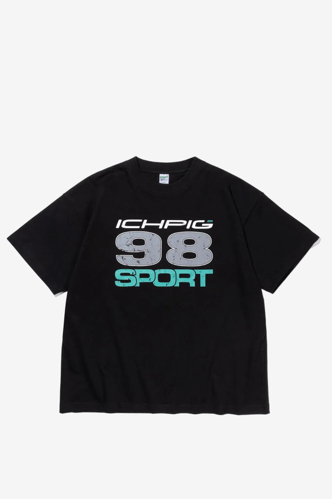 ICHPIG 98 VINTAGE TEE - BLACK/SLATE