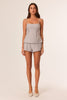 SNDYS THE LABEL Preston Top - Grey worn