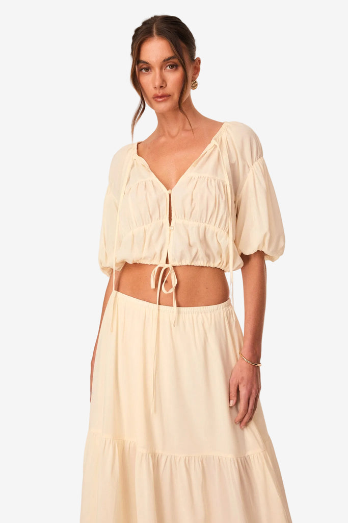 SNDYS THE LABEL Abbey Top - Buttermilk