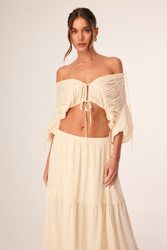 SNDYS THE LABEL Abbey Top - Buttermilk