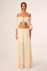 SNDYS THE LABEL Abbey Maxi Skirt - Buttermilk