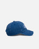 Von Dutch Destroyed Twill Embroidery Dad Cap - Washed Navy, angle view