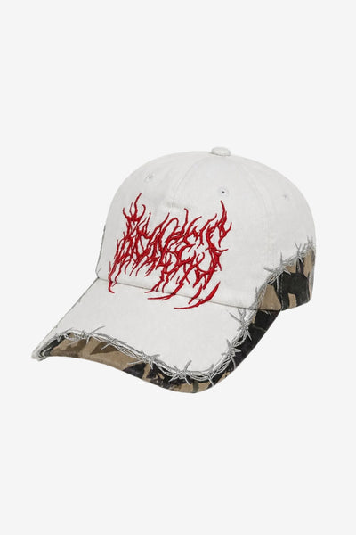 Billy Bones Club Rocker Thorn Cap - White