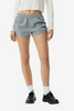 AFENDS Luella Low Rise Short - Indy Navy Check detail
