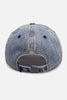 Von Dutch OG Stripe Denim Dad Cap, side view