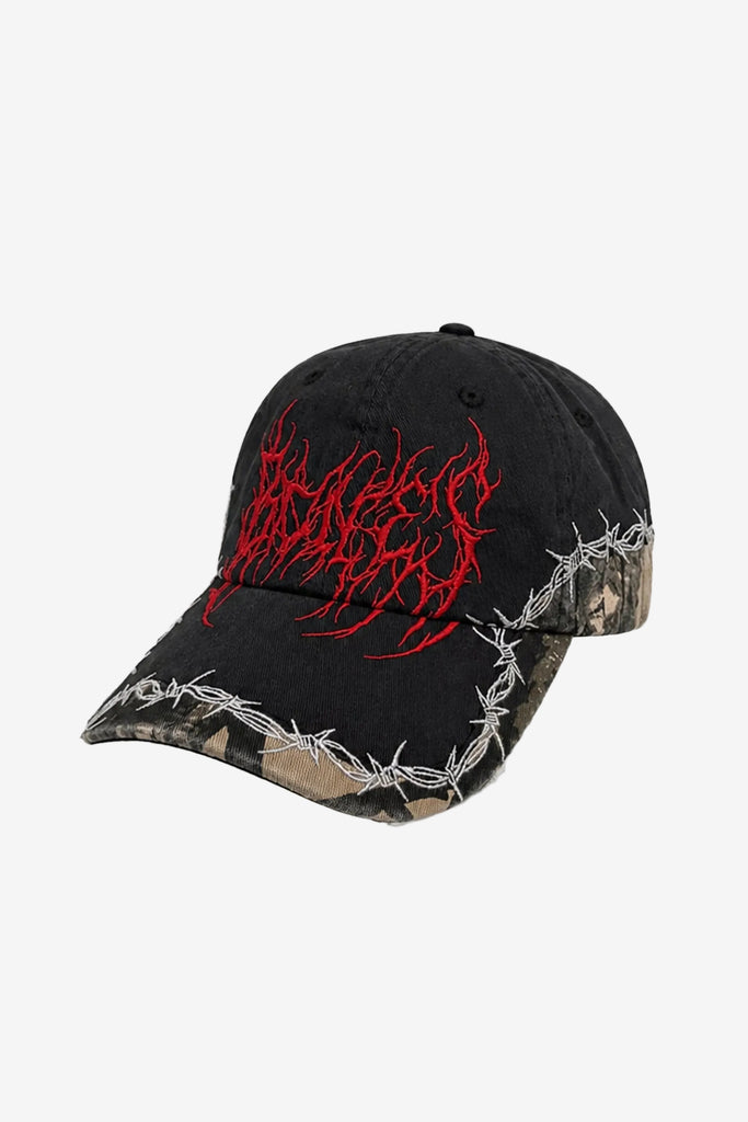 Billy Bones Club Rocker Thorn Cap - Black