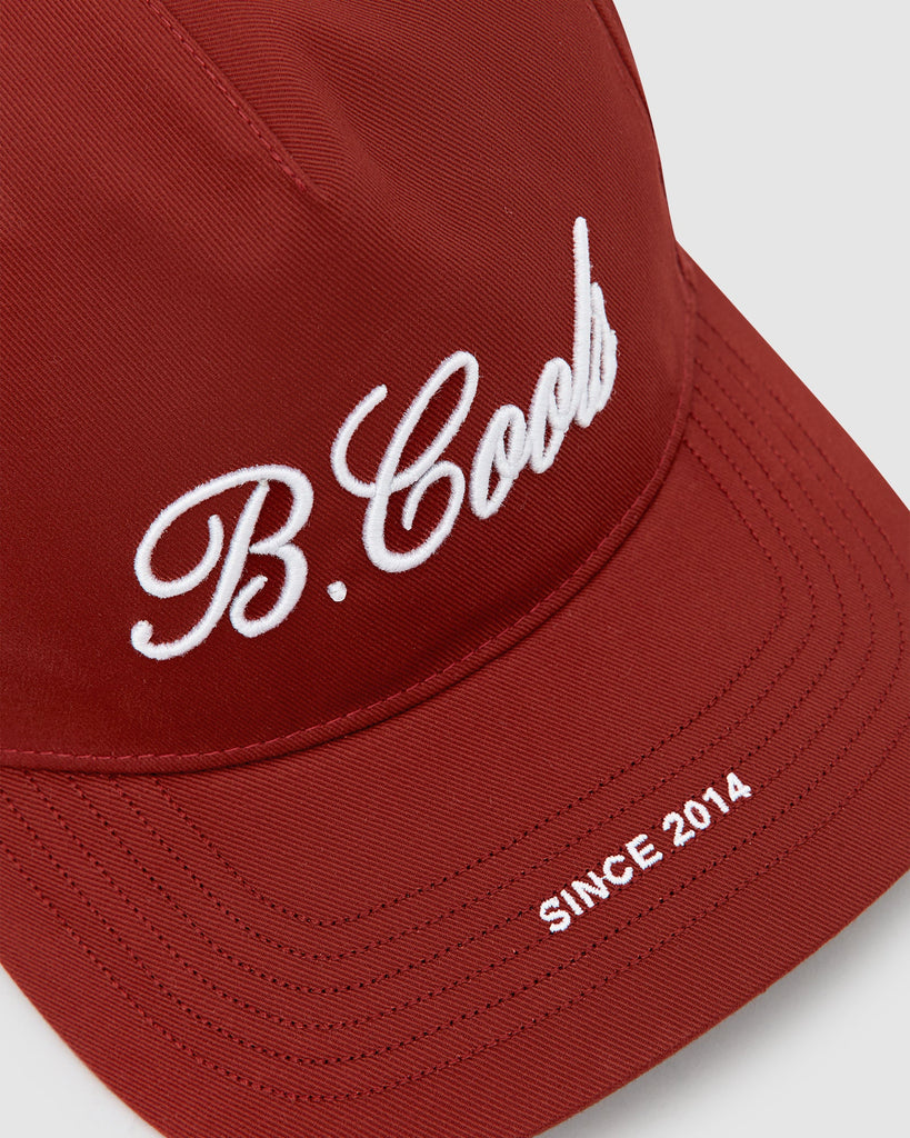 BARNEY COOLS CAPS BARNEY COOLS SCRIBE CAP - RED