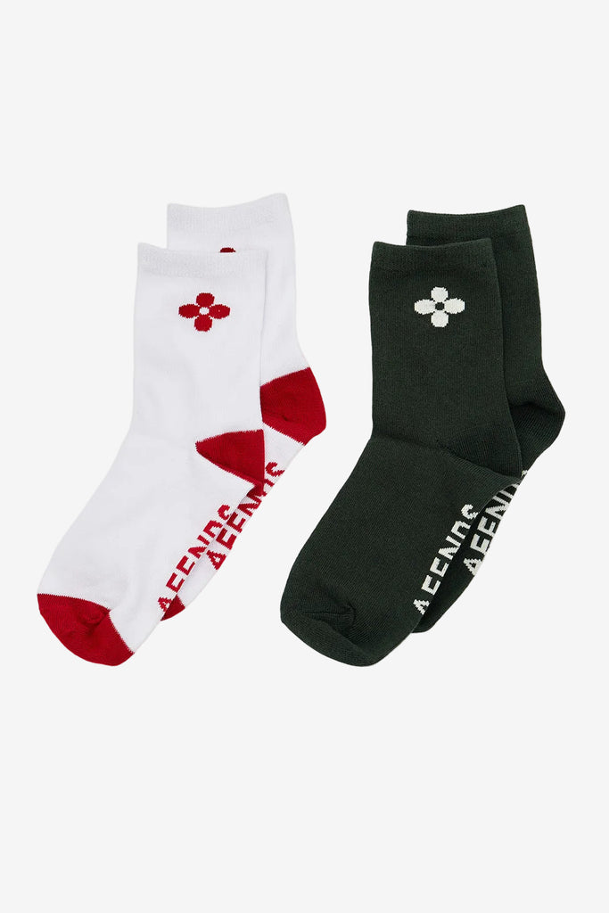 AFENDS Flora Two Pack Socks - Multi