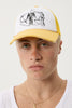 AFENDS GODDESS - TRUCKER MESH CAP - MANGO