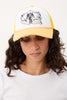 AFENDS GODDESS - TRUCKER MESH CAP - MANGO
