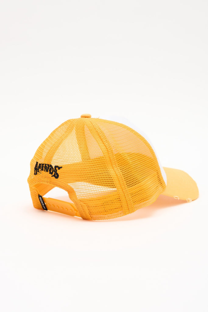 AFENDS GODDESS - TRUCKER MESH CAP - MANGO