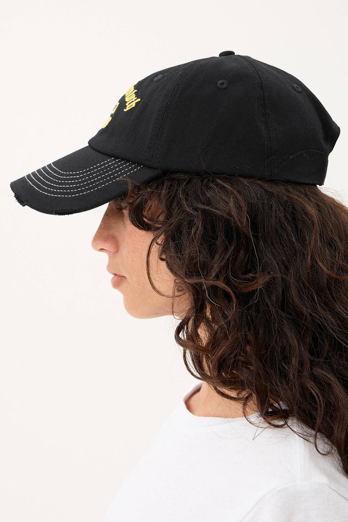 AFENDS GROWTH - SIX PANEL CAP - BLACK