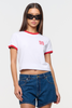 ABRAND 99 Boyfriend Tee - White