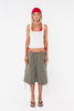 Jagger & Stone Kelly Cargo Jort in Khaki
