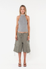 Jagger & Stone Kelly Cargo Jort in Khaki - photo 2