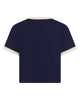 Ssaint Logo Baby Tee - Navy