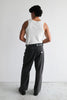 ABRAND JEANS A6 BIG BAGGY BAZZA - WASHED BLACK