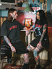Billy Bones Club Plaid Bones Logo Tee - Washed Black detail