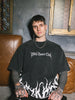 Billy Bones Club Rocker Logo Tee - Washed Black detail