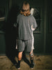 Billy Bones Club Rocker Panel Tee - Black/Camo detail