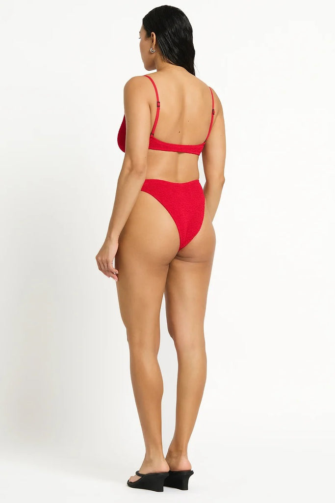 BOND-EYE CHRISTY BRIEF - BAYWATCH RED RECYCLED