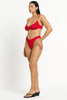 BOND-EYE CHRISTY BRIEF - BAYWATCH RED RECYCLED