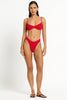 BOND-EYE CHRISTY BRIEF - BAYWATCH RED RECYCLED