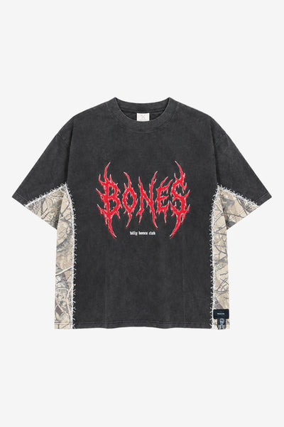 Billy Bones Club Rocker Panel Tee - Black/Camo