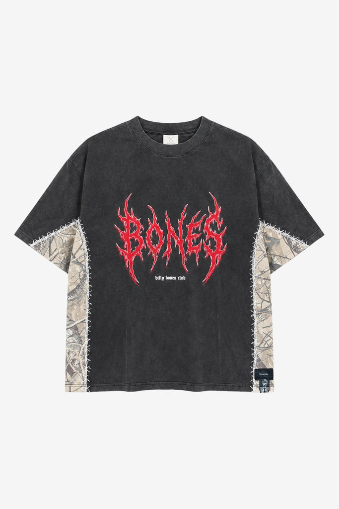 Billy Bones Club Rocker Panel Tee - Black/Camo