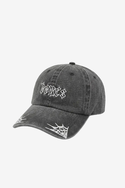 Webbed Steeze Cap - Washed Black