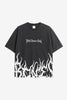 Billy Bones Club Rocker Logo Tee - Washed Black