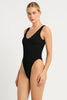 BOND-EYE MARA ONE PIECE - BLACK RECYCLED