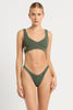 BOND-EYE NINO CROP - KHAKI ECO