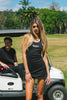 Billy Bones Club Swingers Slip Dress - Black