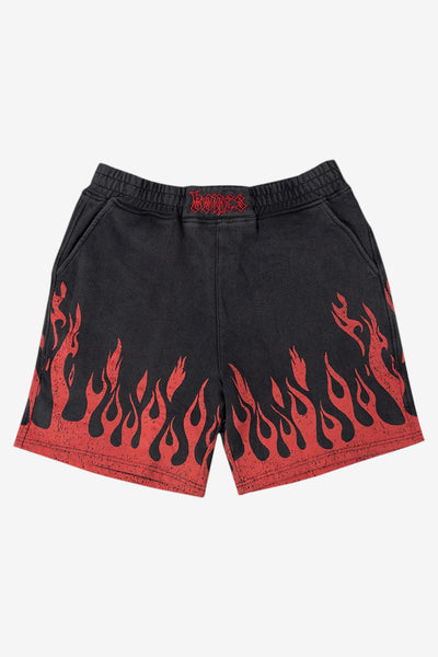 Burner Jersey Shorts - Red