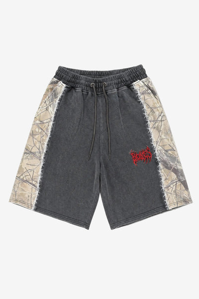 Billy Bones Club Thorn Camo Shorts - Black/Camo