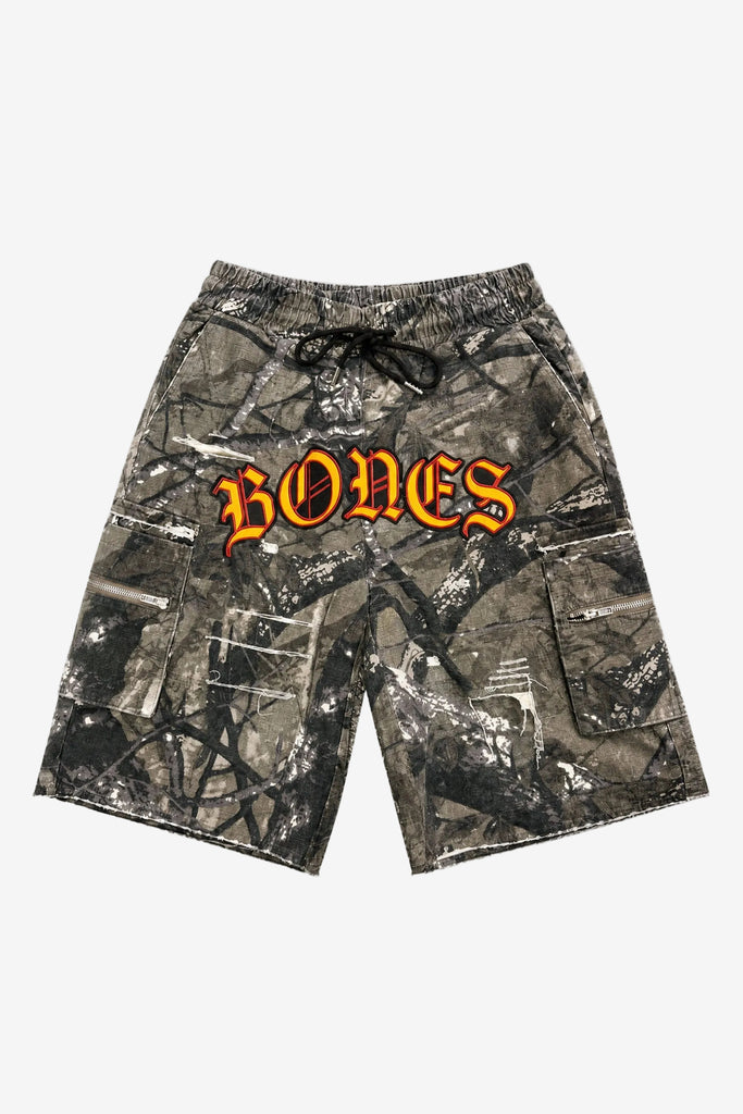 Gothic Cargo Shorts 2.0 - Alpine Camo