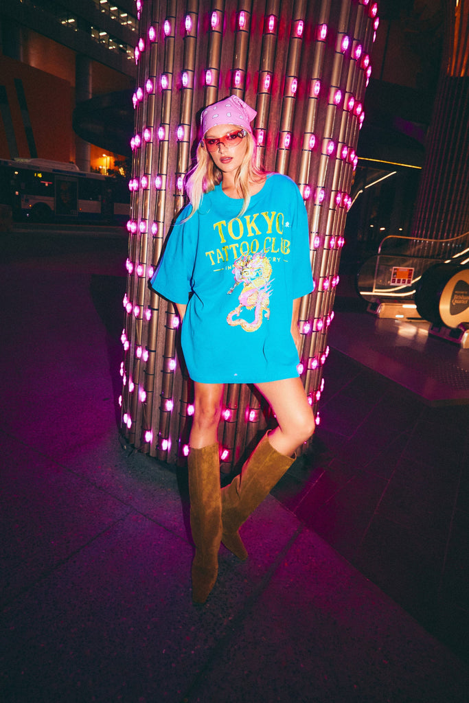 Sabbi Club Tokyo Tee - Blue