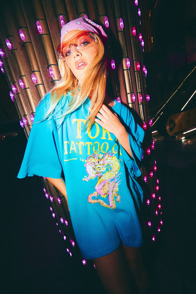 Sabbi Club Tokyo Tee - Blue