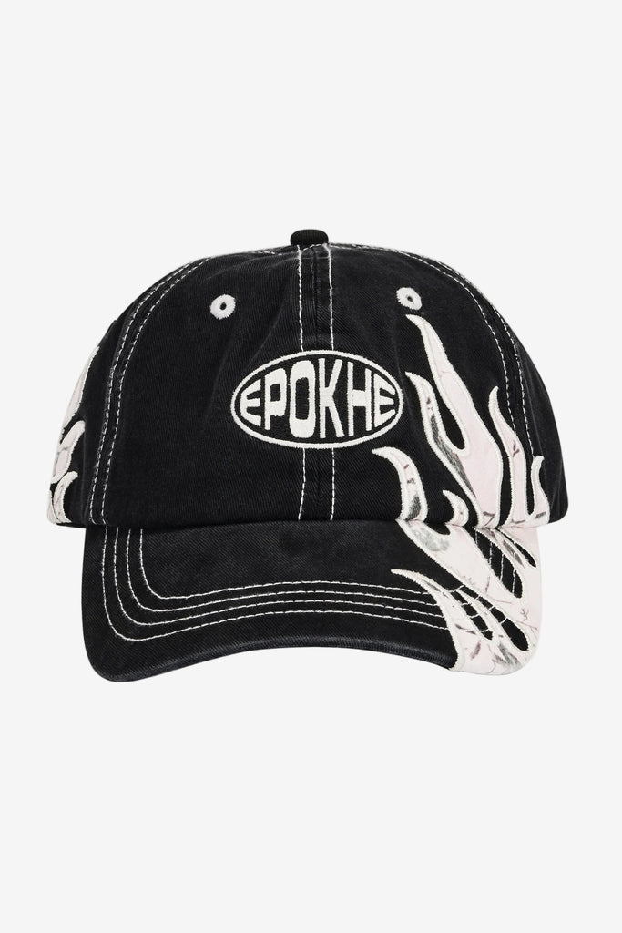 EPØKHE Inferno Cap - Washed Black / Pink Real Tree Camo