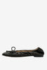 Alias Mae Fyfe Ballet Flat - Black Leather, side view