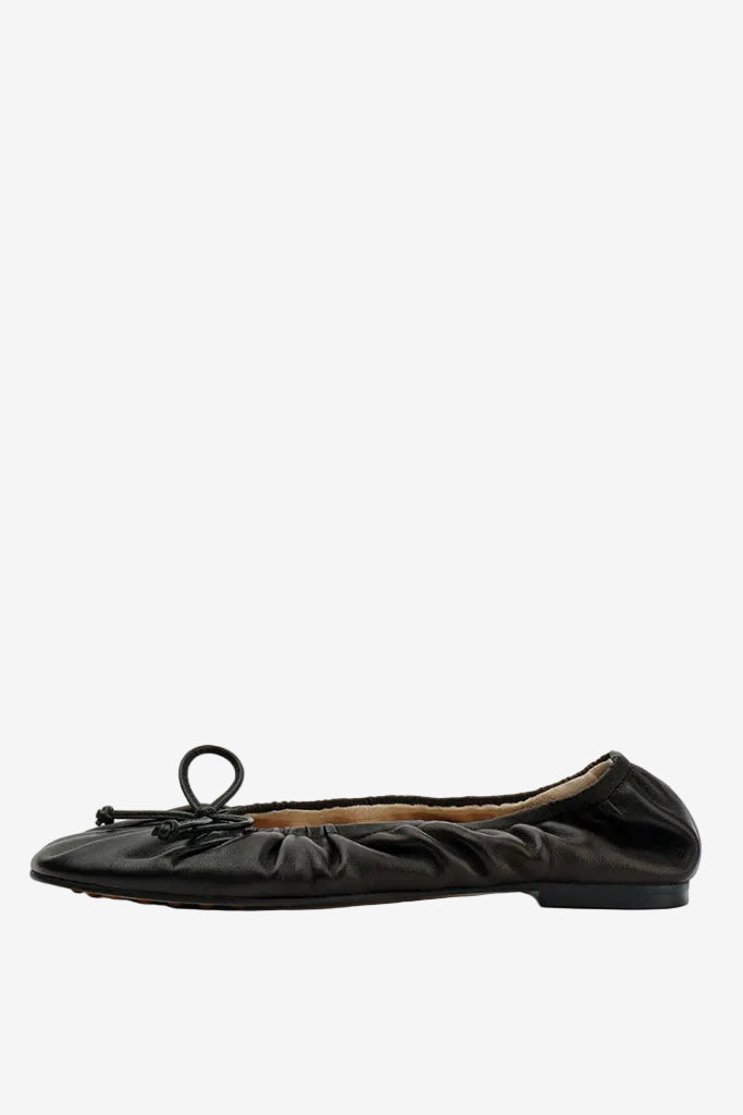Alias Mae Fyfe Ballet Flat - Black Leather, side view