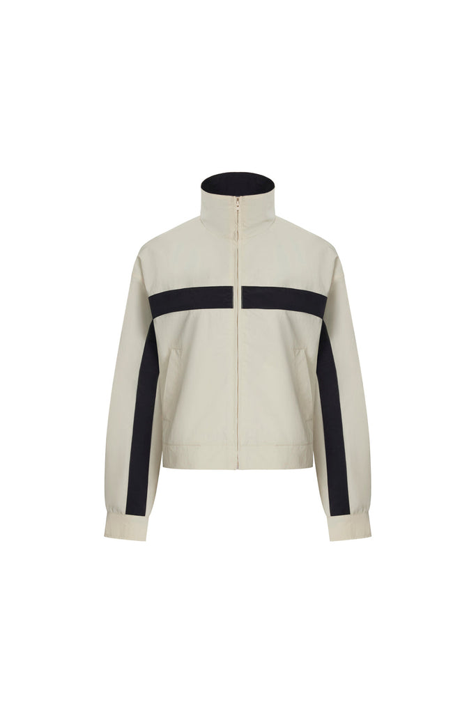 LIONESS ESSENTIAL WINDBREAKER - NOIR