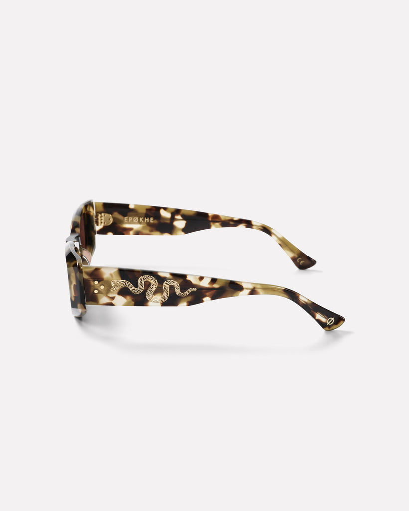 Epokhe Guilty Sunglasses - Tori Polished/Bronze