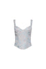 LIONESS ROMA CORSET - SOFT BLUE