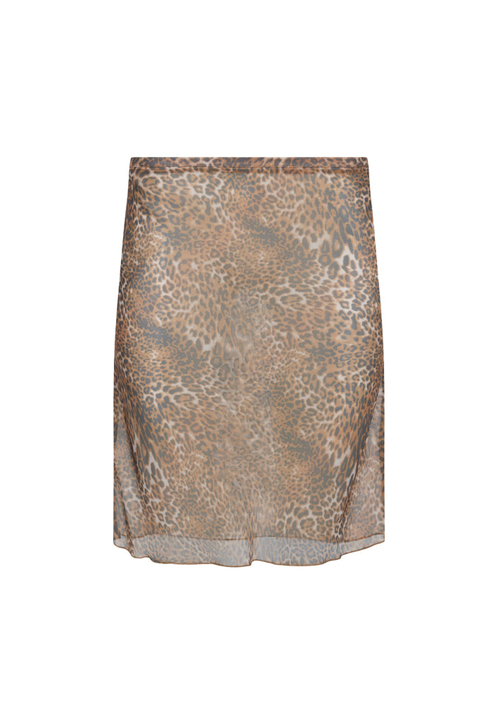 Lioness Shoreline Midi Skirt - Leopard
