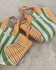 DOS OMBRE BIG BENGALI BAG 008 - YELLOW LIME STRIPE