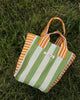DOS OMBRE BIG BENGALI BAG 008 - YELLOW LIME STRIPE