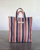 DOS OMBRE BENGALI BAG 076 - ORANGE CHOC BLUE STRIPE